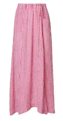 Raspberry Gingham Drawcord Set for rent on The Volte - image 4