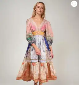 Zimmerman Anneken Lantern dress  for rent on The Volte - image 2