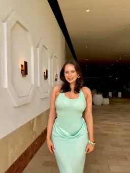 Benni Jade Maxi Dress for rent on The Volte - image 1