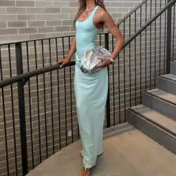 Benni Jade Maxi Dress size 6 for rent on The Volte - image 3