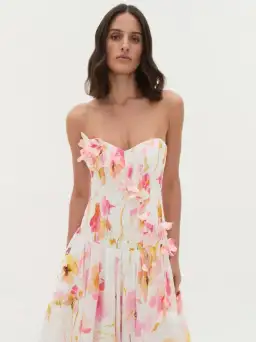 Aje Floral Gracie Maxi Gown - 10 for rent on The Volte - image 6