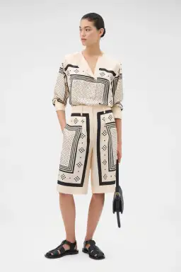 SPOT SCARF PRINT CULOTT for rent on The Volte - image 2