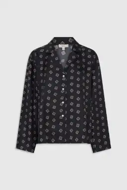 FOULARD LS PRINT CAMP SHIRT for rent on The Volte - image 7