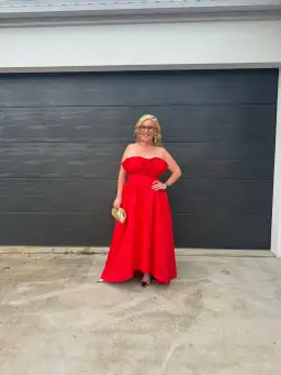 Elliatt  Laurel Sleeveless Maxi Dress in Red L/AU 12 for rent on The Volte - image 1