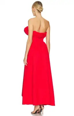 Elliatt  Laurel Sleeveless Maxi Dress in Red L/AU 12 for rent on The Volte - image 3