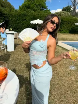 Benni Florence Maxi Dress Fresh Mint Size 8 for rent on The Volte - image 7