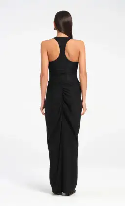 Benni Jade Maxi Dress black size 8  for rent on The Volte - image 3