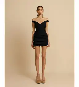 Arcina Ori Avery Mini Dress Black Size XS/AU 6 for rent on The Volte - image 1