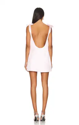 Majorelle Chiara Mini Dress - Ballet Pink Size S for rent on The Volte - image 3