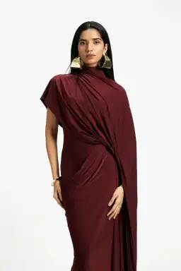 Deme by Gabriella Daphne Burgundy size M for rent on The Volte - image 5