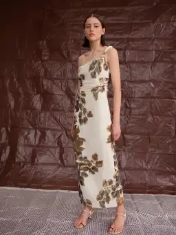 Sir The Label Evalita Twist Midi Dress Size 0 / AU 6 for rent on The Volte - image 1