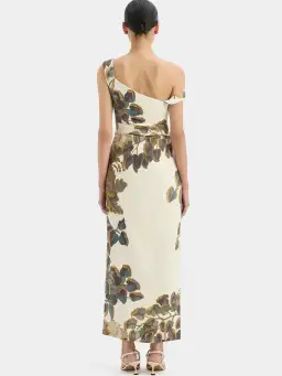 Sir The Label Evalita Twist Midi Dress Size 0 / AU 6 for rent on The Volte - image 3