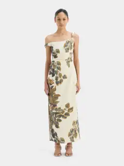 Sir The Label Evalita Twist Midi Dress Size 0 / AU 6 for rent on The Volte - image 2