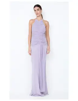 Bec & Bridge Delilah Halter Maxi Dress Wisteria Purple Size 8 for rent on The Volte - image 1