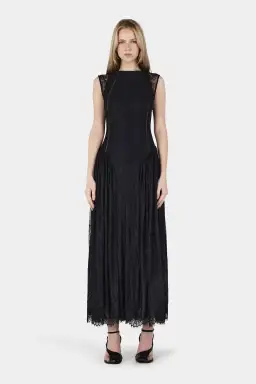 Hansen And Gretel Juliette Lace Dress Black Size 8 for rent on The Volte - image 1