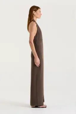 Henne Vida Dress Umber Size 4 for rent on The Volte - image 2