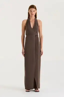 Henne Vida Dress Umber Size 4 for rent on The Volte - image 1