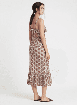 Sir the Label Floré Cut Out Dress