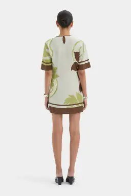 Sir the Label Amaia Mini Dress in Floral Vine Size 6 for rent on The Volte - image 2