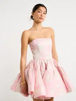 LEO LIN SKYE BUSTIER Mini Dress size 12 for rent on The Volte - image 4