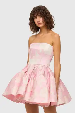 LEO LIN SKYE BUSTIER Mini Dress size 12 for rent on The Volte - image 2