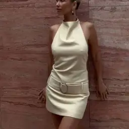 SIR Sabina Belted Mini Dress Size 2 / AU 10 for rent on The Volte - image 3