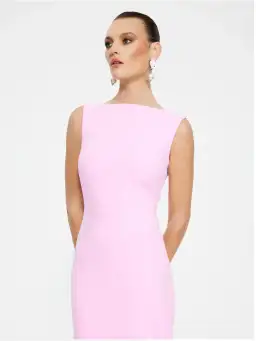 Effie Kats Verona Gown Taffy Pink Size 10/M for rent on The Volte - image 3