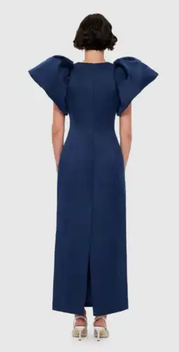 Leo Lin Lucinda dress Navy size 12 for rent on The Volte - image 3