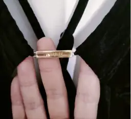 AJE Moonbow Velvet Maxi Dress in Black Size L AU&UK 12  for rent on The Volte - image 6