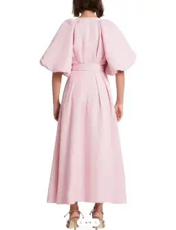 Aje Evermore Midi Dress Rose Pink Size 14 for rent on The Volte - image 4