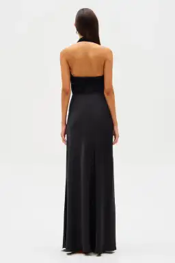 Misha Celine Maxi Dress in Black  for rent on The Volte - image 2