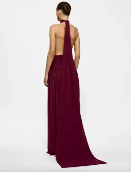 Verity Gown - Burgundy for rent on The Volte - image 2