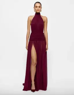 Verity Gown - Burgundy for rent on The Volte - image 3