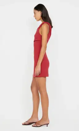 Bec & Bridge Ariven Asym Mini Dress Red Size 10 for rent on The Volte - image 4