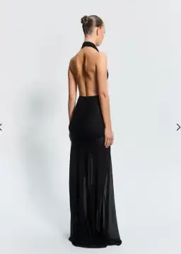 Effie Kats- Cleo Gown - Black- S for rent on The Volte - image 3