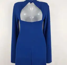 Mossman Sense of Mystery Dress Size 10 Cobalt Blue Mini for rent on The Volte - image 4