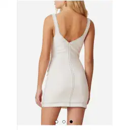 Bec & Bridge - Noah Mini Dress - White - Size 12 for rent on The Volte - image 3