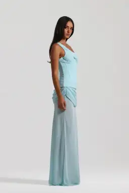 NATALIE ROLT CADENCE GOWN BABY BLUE SIZE 8 (1) for rent on The Volte - image 2