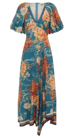 Alemais Fletcher Midi Dress Size 12  for rent on The Volte - image 5