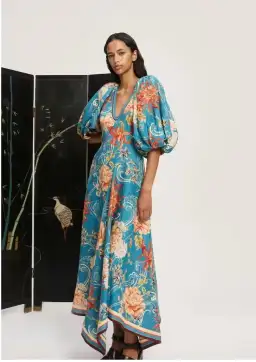 Alemais Fletcher Midi Dress Size 12  for rent on The Volte - image 2