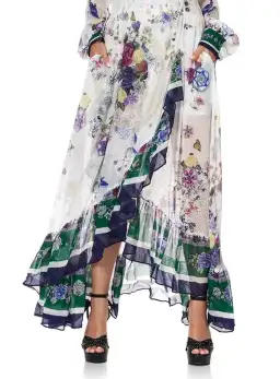 Camilla Gentle Moon Blouson sleeve Wrap Dress Size XL NWT RRP $ 899 for rent on The Volte - image 10