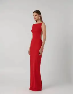 Effie Kats Gabi Gown - Red for rent on The Volte - image 2
