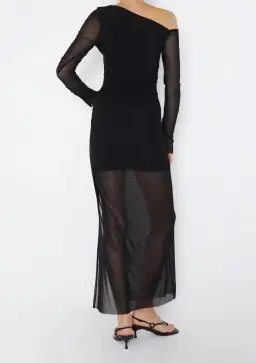 Bec & Bridge FAE ASYM L/S DRESS BLACK 8 for rent on The Volte - image 2