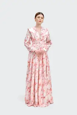 Justin Tong Xander Maxi Dress Size 12 for rent on The Volte - image 1