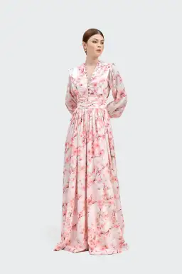 Justin Tong Xander Maxi Dress Size 12 for rent on The Volte - image 4