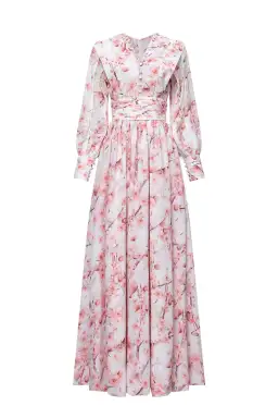 Justin Tong Xander Maxi Dress Size 12 for rent on The Volte - image 7