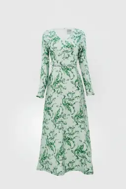 Justin Tong Eleanor Maxi Dress Size 12 for rent on The Volte - image 1