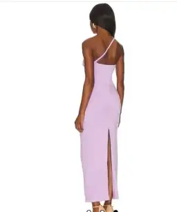 Natalie Rolt Violetta Dress Lilac Size 0 AU 6  for rent on The Volte - image 2