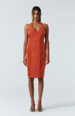 WITH JEAN SCARLETT DRESS RED SIZE 12 for rent on The Volte - image 1