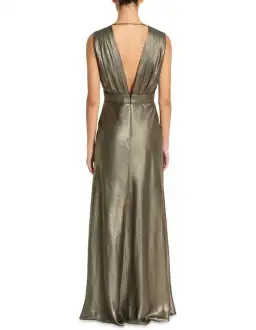 Sass & Bide Lost In Monaco Dress in Antique Gold Size 16 for rent on The Volte - image 3